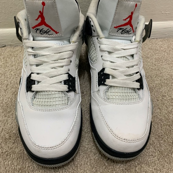 Jordan Retro 4 OG Cements Size 8.5 Style #840606-192 - Picture 3 of 7